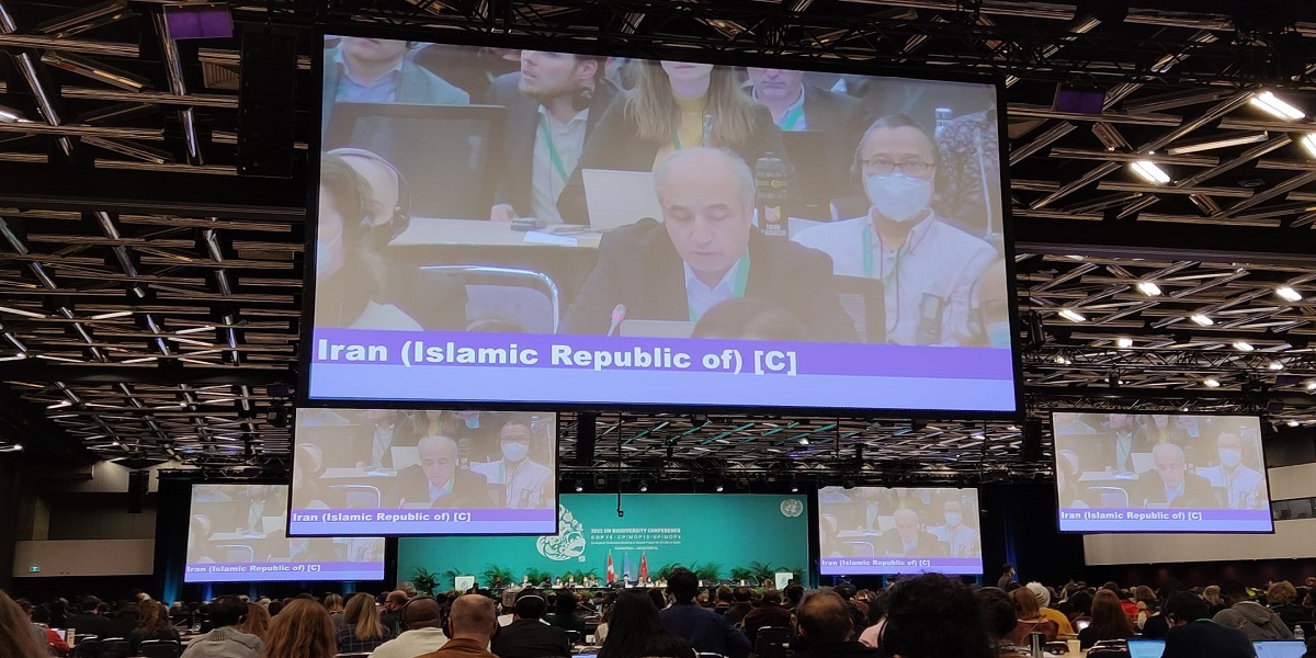 حضور عضو هیأت علمی دانشگاه به عنوان نماینده ایران در اجلاس جهانی کشورهای عضو کنوانسیون تنوع زیستی سازمان ملل متحد