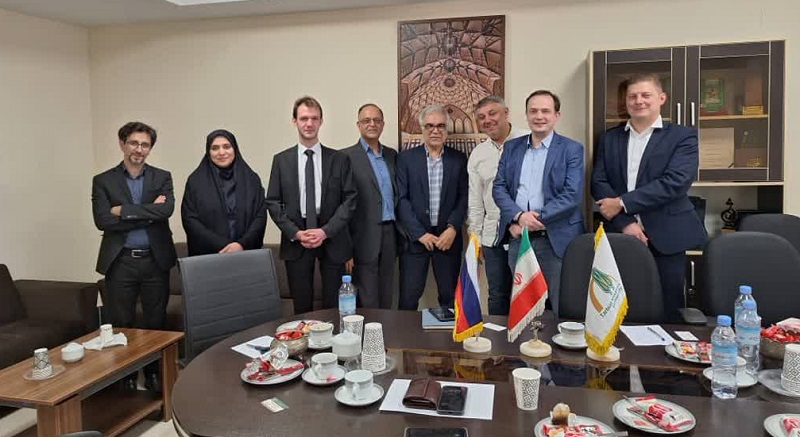 دیدار هیاتی از دانشگاه سنت پترزبورگ روسیه با مدیر روابط علمی بین المللی دانشگاه