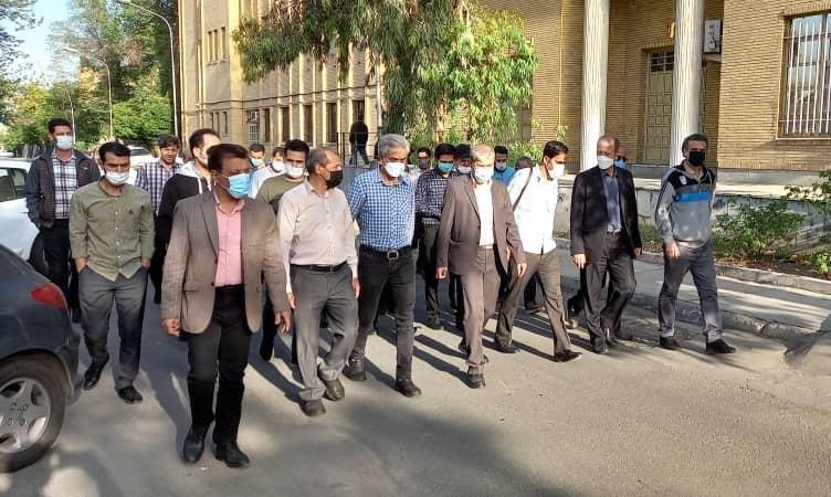 برگزاری برنامه پیاده‌روی و ورزش صبحگاهی به مناسبت گرامیداشت هفته خوابگاه‌های دانشجویی