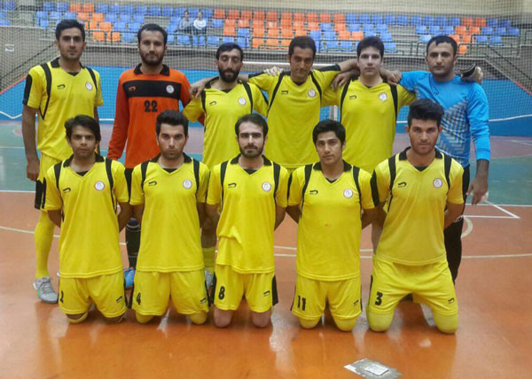 تیم فوتسال دانشجویان دانشگاه، تیم موسسه مالی اعتباری عسگریه را شکست داد