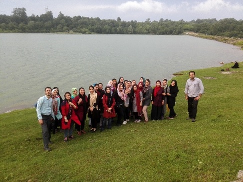 گشت تفریحی دختران در شهرستان نور