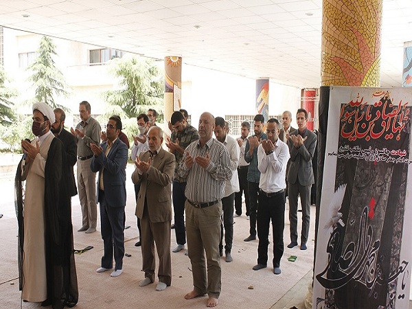 برگزاری مراسم سالروز شهادت امام جعفر صادق(ع) در پردیس کشاورزی